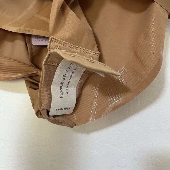 Honeylove Shapewear Shadow Sculpt High Waist Briefs Size 1X Tan Neutral NWT - Picture 4 of 5